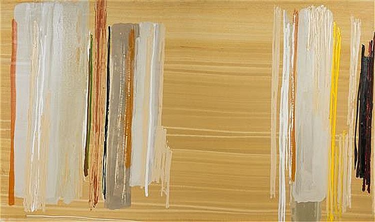 Larry Zox, Untitled, 1981
Oil on Canvas, 48 x 96 in.
ZOX0002