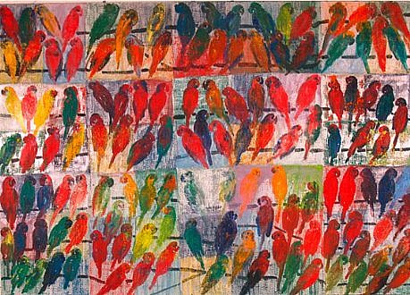 PRESS RELEASE: Jun Kaneko and Hunt Slonem, Dec 4, 2008 - Jan 31, 2009