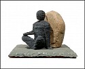 Boaz Vaadia, Deqer 2nd (#80)
2005, Bronze, Bluestone and Boulder