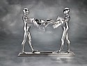 Ernest Trova, Double Walking Figure
1986, stainless steel