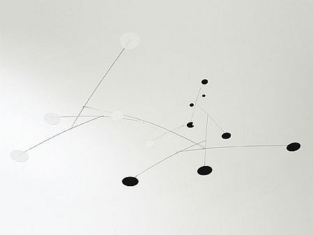 Daniel Chadwick Estate, Dark Transparent Grey and Clear Frosted  Perspex Mobile No.2, 2007
acrylic sheet, solar panel, stainless steel and motor, 112 x 112 x 34 inches
CHDD0002