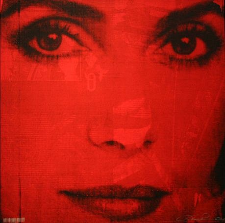 Andreas Reimann, Red Deneuve, 2008
Acrylic and silkscreen on canvas, 36 x 36 inches
REIM0006