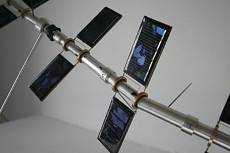 Daniel Chadwick Estate, Satellite 1, 2006
aluminum, motors, solar cells and stainless steel
CHDD0007