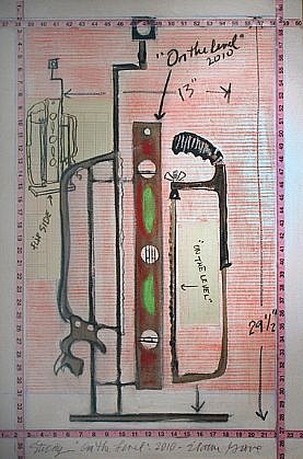 Elaine Grove, Study: On the Level, 2010
Mixed media on canvas, 36 x 24 inches
GROV0011