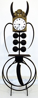 Elaine Grove, Time Flies, 2008
Welded steel, found clock and paint, 64 1/2 x 25 x 14 inches
GROV0006