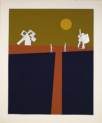 Ernest Trova, Series 75: 239
Ed. 3/150, 1975
Silkscreen on Paper, 42 x 35 in.
TROV0053