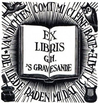 Work: ex libris: G.H.'s Gravesande (B. 322)