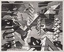 MC Escher, Flatworms (B. 431)
Signed , Edition 30/53
1959, Lithograph