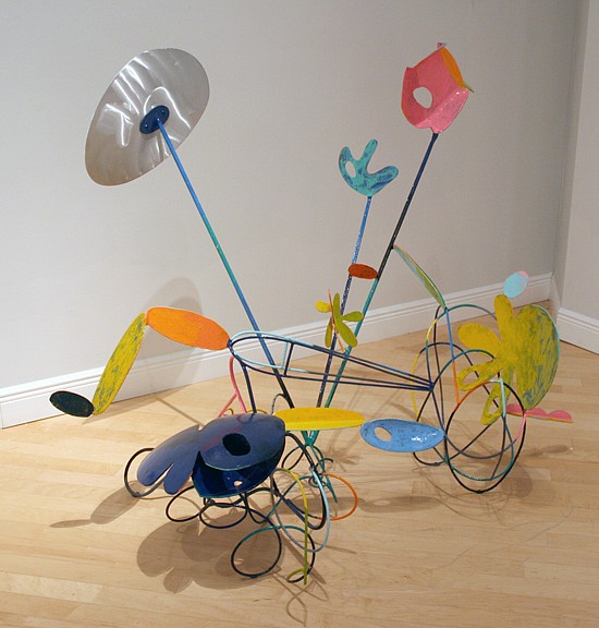 Peter Reginato, Not Titled H
Painted Steel, 50 x 64 x 56 in. (127 x 162.6 x 142.2 cm)