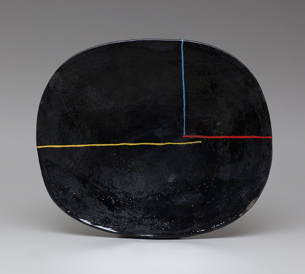 Jun Kaneko, Oval 12-05-22, 2012
Glazed Ceramic, 21 x 26 x 3 inches
KANE0134