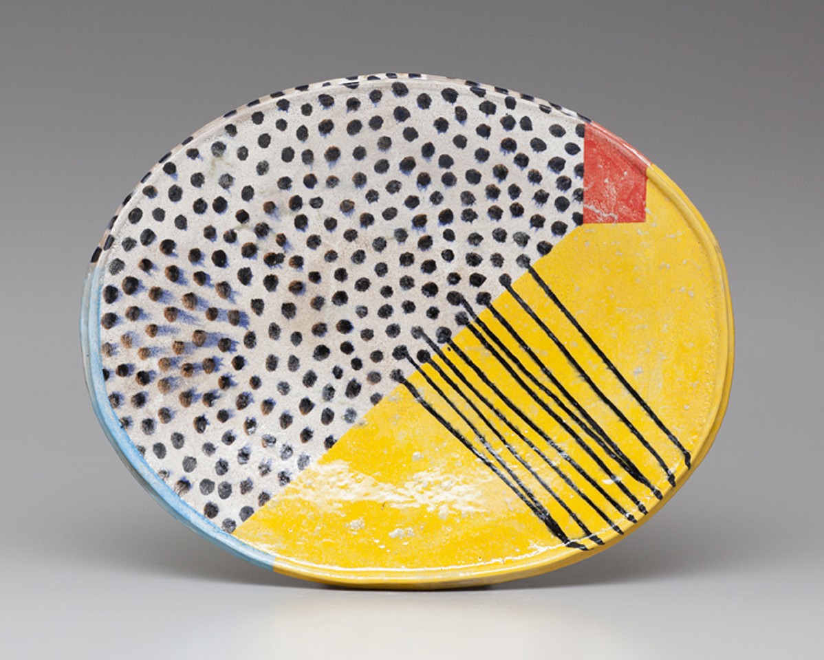 Jun Kaneko, Oval 12-05-33, 2012
Glazed Ceramic, 21 x 26 x 3 inches
KANE0136
