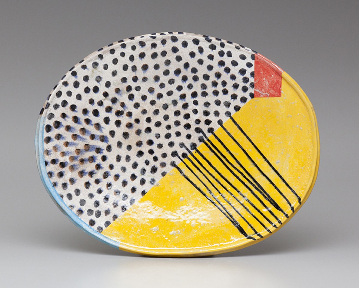 Jun Kaneko, Oval 12-05-33, 2012
Glazed Ceramic, 21 x 26 x 3 inches
KANE0136