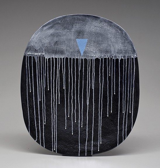 Jun Kaneko, Oval 11-04-17, 2011
Glazed Ceramic, 26 x 22 x 3 inches
KANE0143