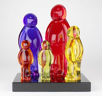 Work: Mauro Perucchetti Jelly Baby Family Maquette