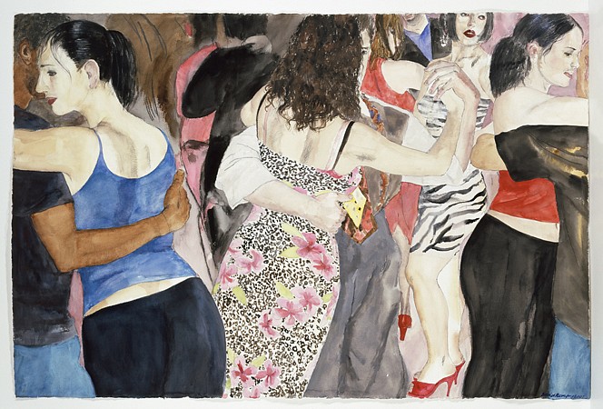 David Remfry, Milonga, 2007
Watercolor on paper, 48 1/2 x 67 inches
REMF0055