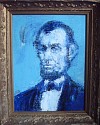 Hunt Slonem, Lincoln (M)
2008, Oil on Canvas