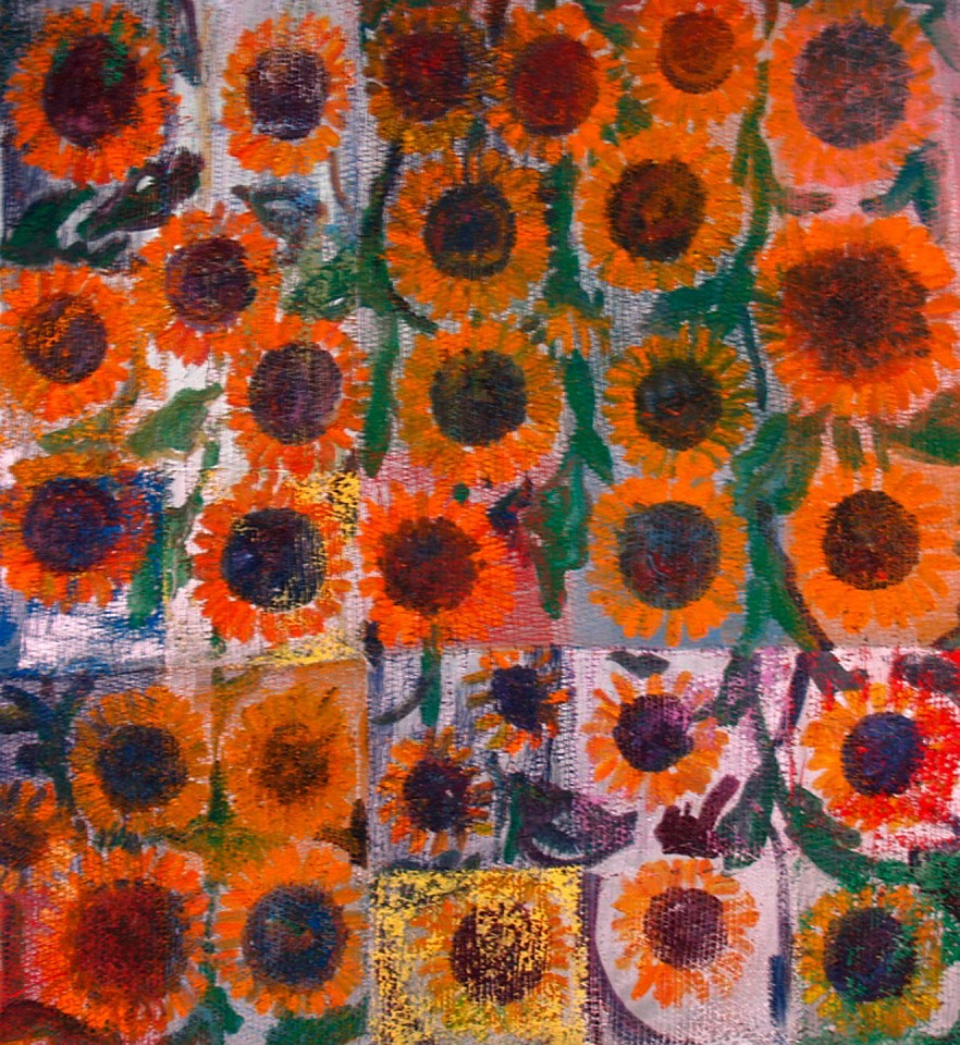 Hunt Slonem, Sunflowers (M), 2008
Oil on Canvas, 72 x 66 inches
SLON0041