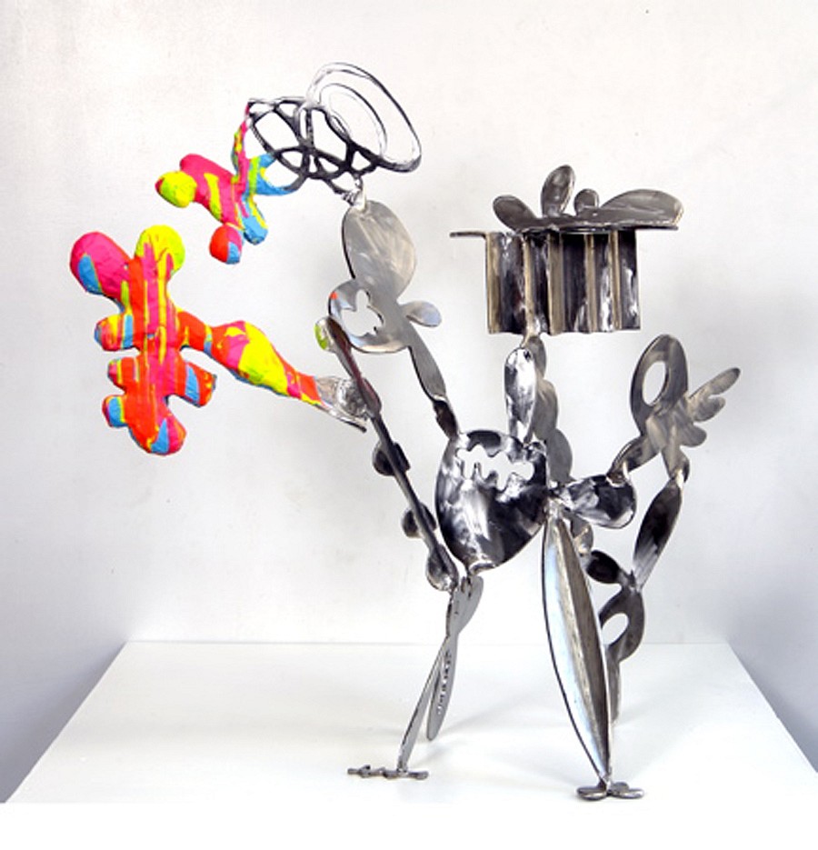 Peter Reginato, Double Dip, 2007
Stainless Steel, foam and acrylic paint, 37 x 38 x 21 inches
REGI0019