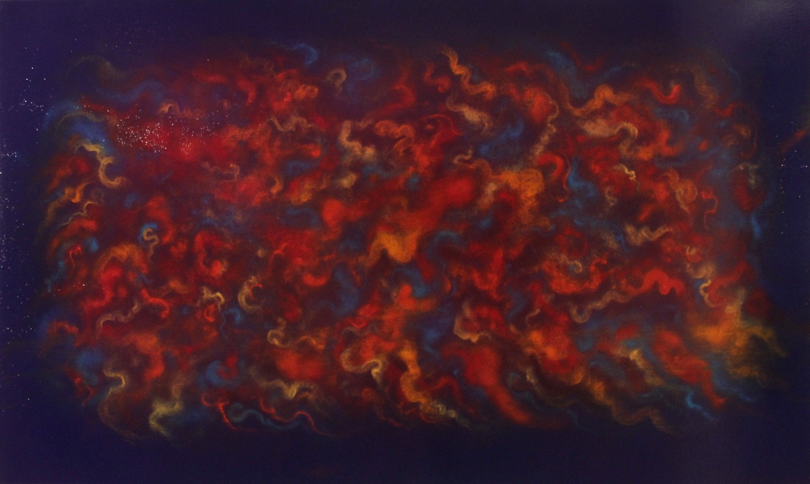 Natvar Bhavsar, ADHEER, 2012
Dry pigment and acrylic on Canvas, 54 x 90 inches
1
$190,000