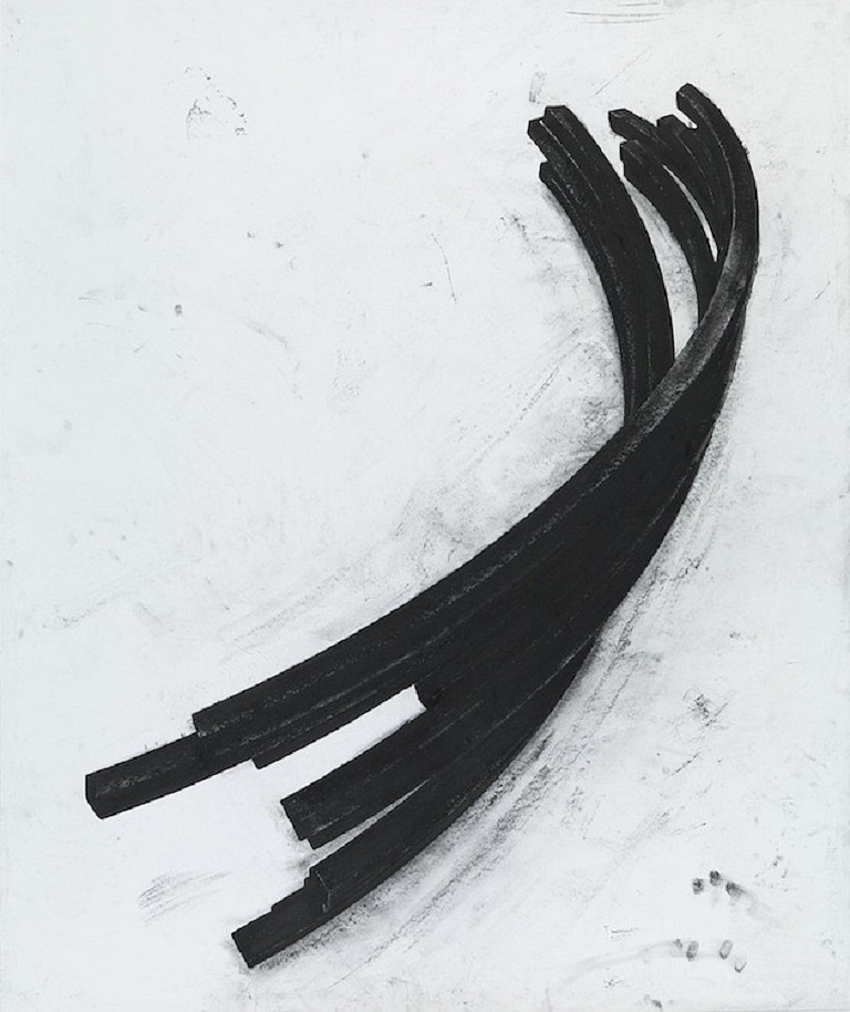 Bernar Venet, Effondrement: Arcs III, 2013
polymer gravure, photo etching with wiping
Ed. 30/50
VENE0006