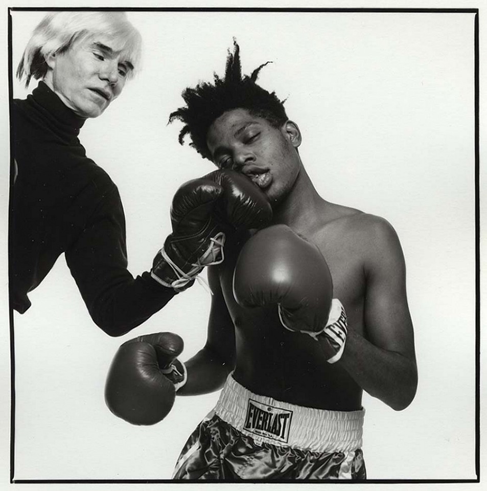 Michael Halsband, Andy Warhol and Jean-Michel Basquiat 133, 1985
Silver Gelatin Print
Ed. of 5
30 x 30 in. image
48 x 39 in. framed
HALS0007
