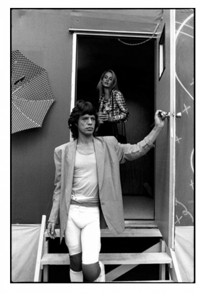 Michael Halsband, Mick Jagger & Jerry Hall, October 24-25, 1981, Tangerine Bowl, 1981
Silver Gelatin Print
Ed. of 7
HALS0014