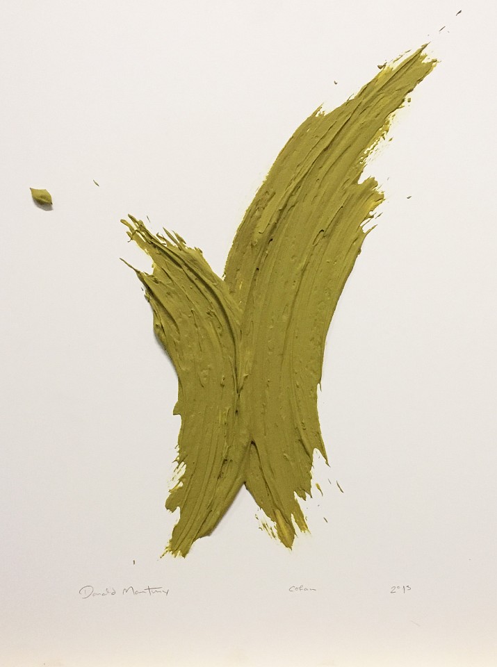 Donald Martiny, Study for Cofan, 2013
polymer and pigment on paper
MART0036