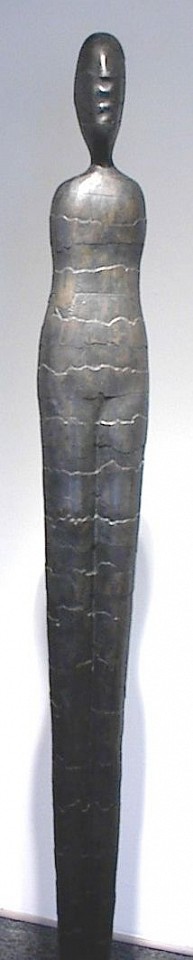 Christine Federighi, Aquawood Cut Figure (Carbon)
Ed. 5/9, 2003, 2010
Bronze, 74 x 11 x 11 in.
FEDR0049