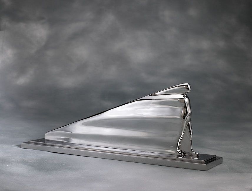 Ernest Trova, Flowing Man, 1972
stainless steel, 6.75 x 19.5 x 3.5 in. Ed. 37/99
TROV0199