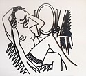 Tom Wesselmann, Nude and Mirror (Variation #1)
1988, Enamel on Laser Cut Steel