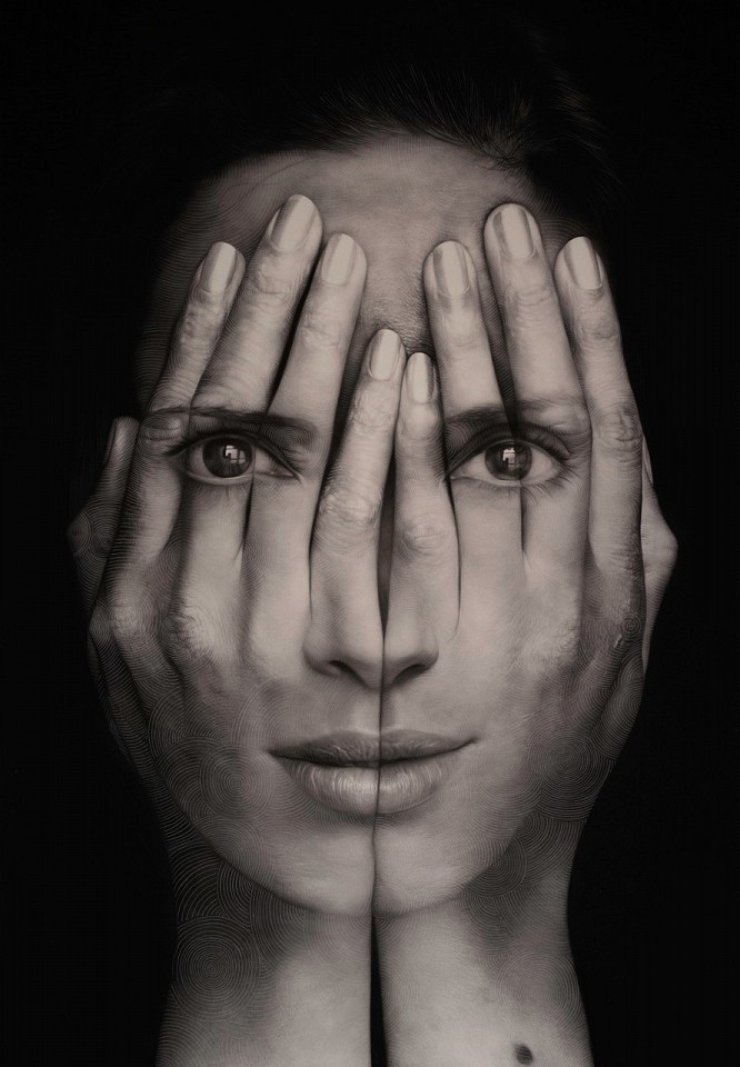 Tigran Tsitoghdzyan, Mirror II, 2017
mixed media on paper, 84 x 60 in. paper  86 x 62 in. framed
monoprint
TSIT00002