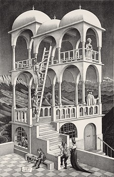 MC Escher - Belvedere (B. 426)