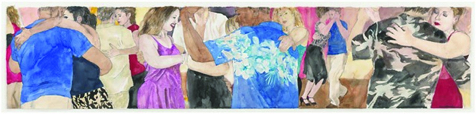 David Remfry, Untitled, 2010
Watercolor on paper, 14 x 60 in.
REMF0060