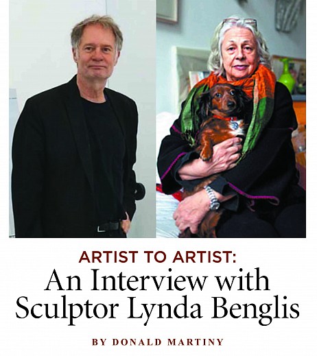 News: Donald Martiny: An Interview with Lynda Benglis, March  1, 2018