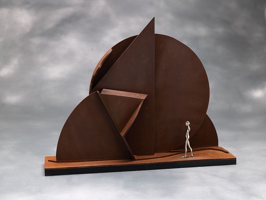 Ernest Trova, Profile Canto, 1974
Cor-ten Steel and Bronze, 11 x 15.25 x 3 in. Ed. 11/125
TROV0143