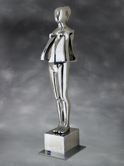 Ernest Trova, Z Reverse Flowerman, 1972
stainless steel, 83 x 17 x 30. Ed. 4/6
TROV0128