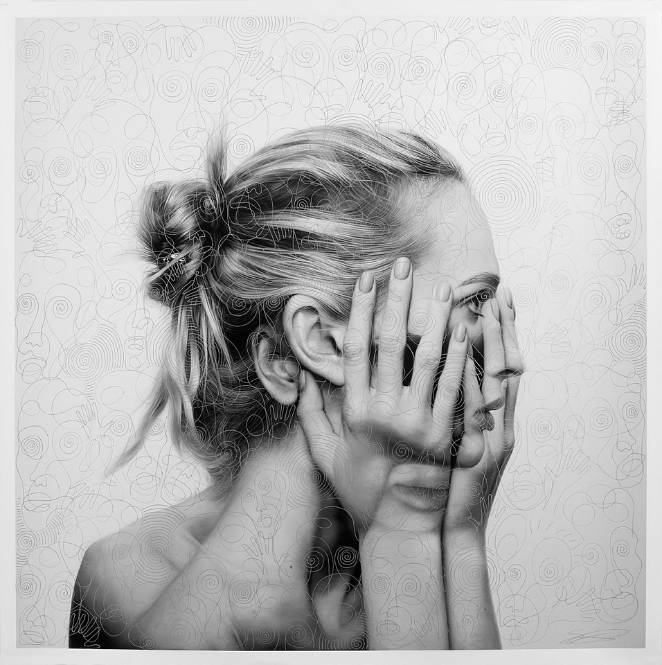 Tigran Tsitoghdzyan, Mirror Metamorphosis, 2018
Mixed media, 41 x 41 inches (paper) / 40.5 x 40.5 inches (image) / 47.5 x 47.5 inches (framed) (+ $2,000 frame) 
June 2018
TSIT00007