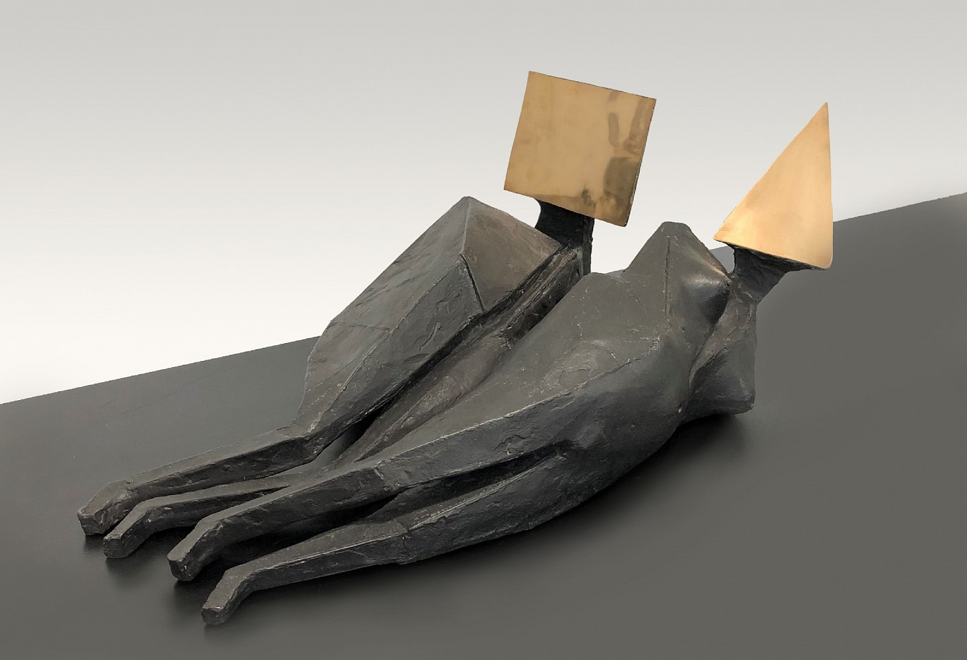 Lynn Chadwick, Two Reclining Figures 643S, 1974
Bronze, 11.25 x 33 x 21 in. Ed. 5/8
CHAD00053
Sold