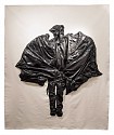 Fanny Allie, Man - Butterfly
2016, Trash bags sewn on canvas