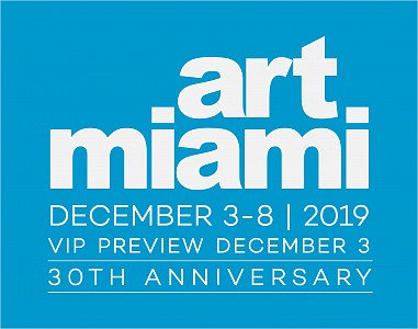 Fair: Art Miami, December  3, 2019 &ndash; December  8, 2019