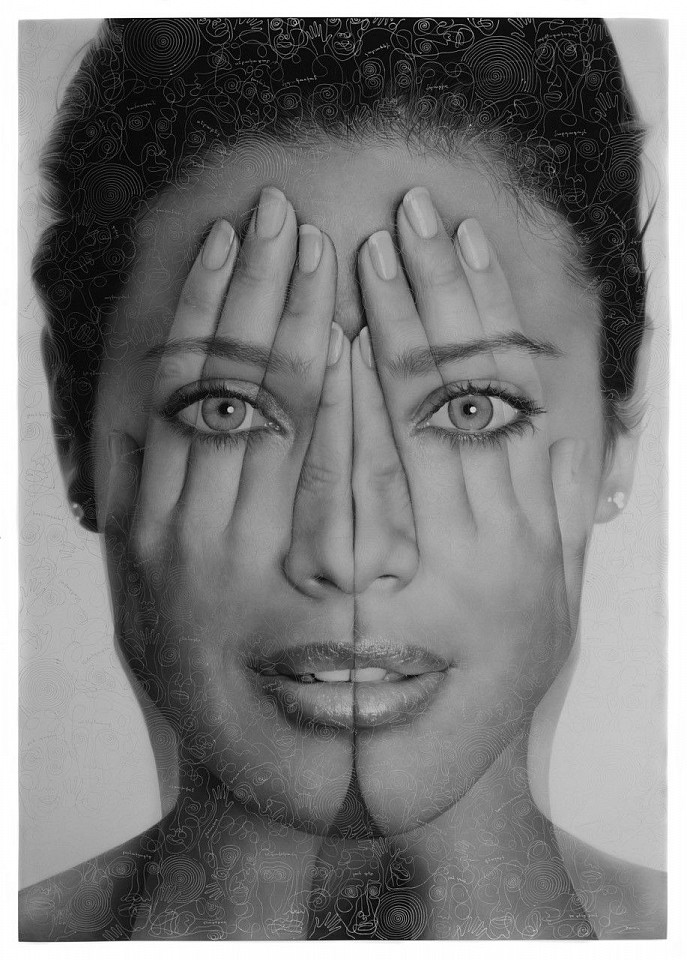 Tigran Tsitoghdzyan, I Mirror, 2020
Mixed media, 80 x 56 inches (paper) / 86 x 61 inches (framed) (+ $3,500 frame)
TSIT00036