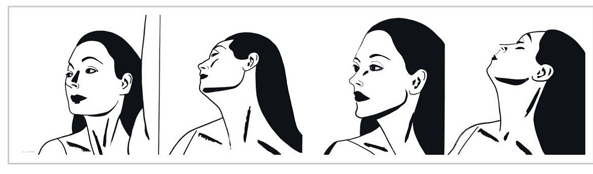 Alex Katz, Z Laura X 4; edition of 35, 2018
Photoengraving and aquatint on Saunders Waterford Smooth HP High White 425 gsm, 42 x 168 in.
KATZ00032
$35,000