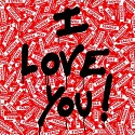 Mr. Brainwash, I Love You
2020, mixed media on paper