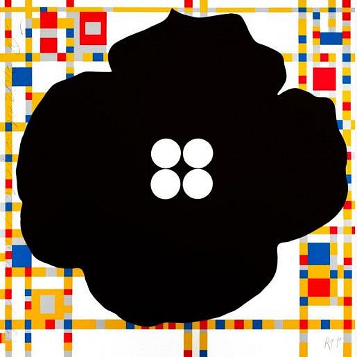 Donald Sultan, Z Button Down Boogie Woogie ; edition of 60, 2016
Archival pigment inks on Crane Museo Max 365 gsm fine art paper, 22 x 22 in.
SULT00109