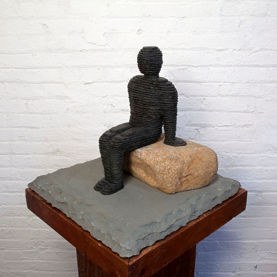Boaz Vaadia, Amarya (#40); edition 5/7, 1997
Bronze, Bluestone and Boulder, 20 x 23 x 23 in.
Boaz Vaadia’s Amarya (#40) (1997) is a striking figurative sculpture that exemplifies the artist’s signature technique of layering natural materials to create forms that feel deeply connected to the earth. This bronze, bluestone, and boulder composition, measuring 20 x 23 x 23 inches, reflects Vaadia’s deep reverence for nature and his ability to merge raw, organic materials with refined sculptural artistry.

Sponder Gallery is honored to present Amarya (#40), an exquisite example of Vaadia’s mastery of stone and metal. His works, inspired by ancient stacking and layering techniques, are widely collected and exhibited in prestigious institutions, including the Metropolitan Museum of Art, the Brooklyn Museum, and the Bass Museum of Art.

Collectors and sculpture enthusiasts searching for Boaz Vaadia artwork for sale, bronze and bluestone sculptures, figurative contemporary art, and limited-edition stone sculptures will find Amarya (#40) to be a timeless and captivating addition to any collection.


Boaz Vaadia, Boaz Vaadia art for sale, Boaz Vaadia sculptures, contemporary stone sculptures, figurative bronze sculptures, limited edition sculptures, bluestone and bronze sculptures, natural material sculptures, Sponder Gallery, modern art gallery, fine art collection, investment art, high-end contemporary art, stacked stone figures, public art sculptures, minimalist figurative sculpture, ancient-inspired contemporary art.
VAAD00197