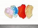 Donald Martiny, Wobe
2022, polymer and pigment on aluminum