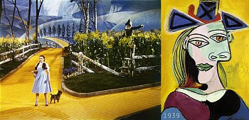 Bonnie Lautenberg - 1939 The Wizard of Oz / Picasso with Blue Hat and Red Ribbon, Ed 2/6