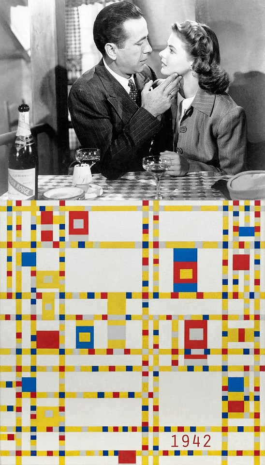 Bonnie Lautenberg, Z 1942 Casablanca / Piet Mondrian, Broadway Boogie Woogie; edition of 6, 2020
Archival pigment print, 48 x 30 in.
LAUT00007