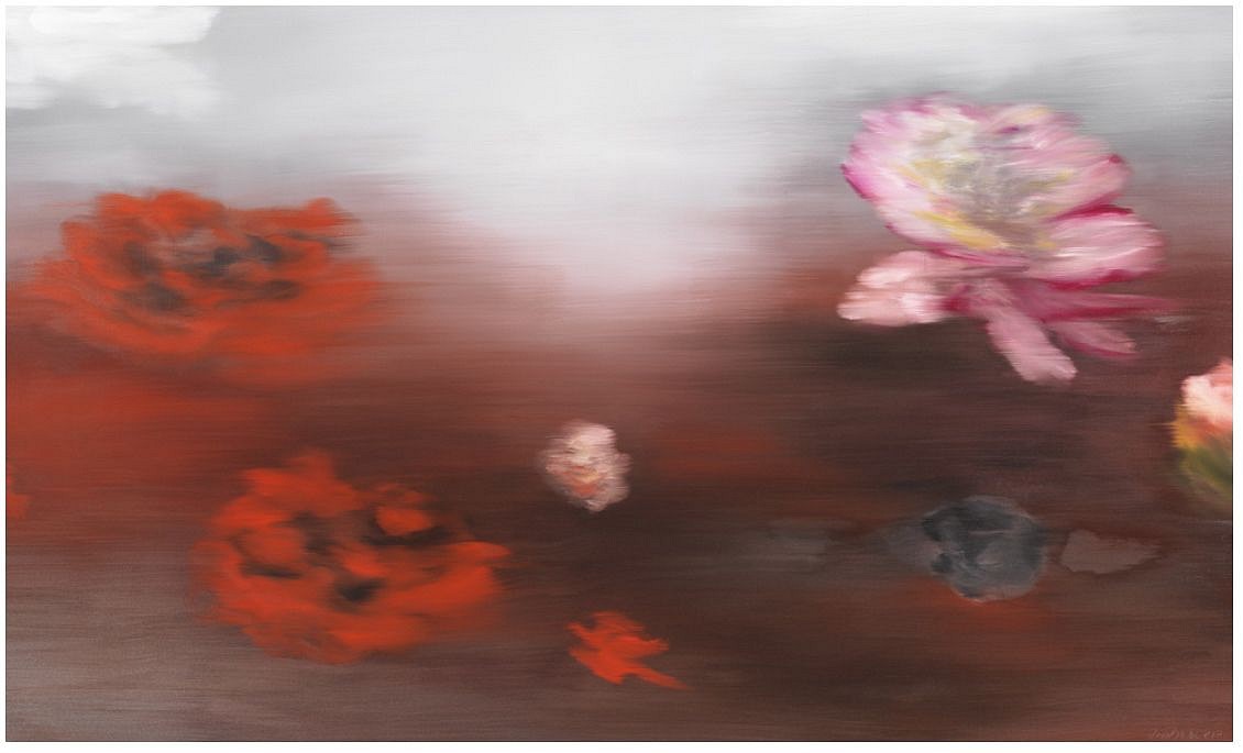 Ross Bleckner, Z The Water Lilies; edition of 30, 2019
Archival pigment ink on Innova Etching Cotton Rag 315 gsm fine art paper, 42 x 70 in.
BLEC00007