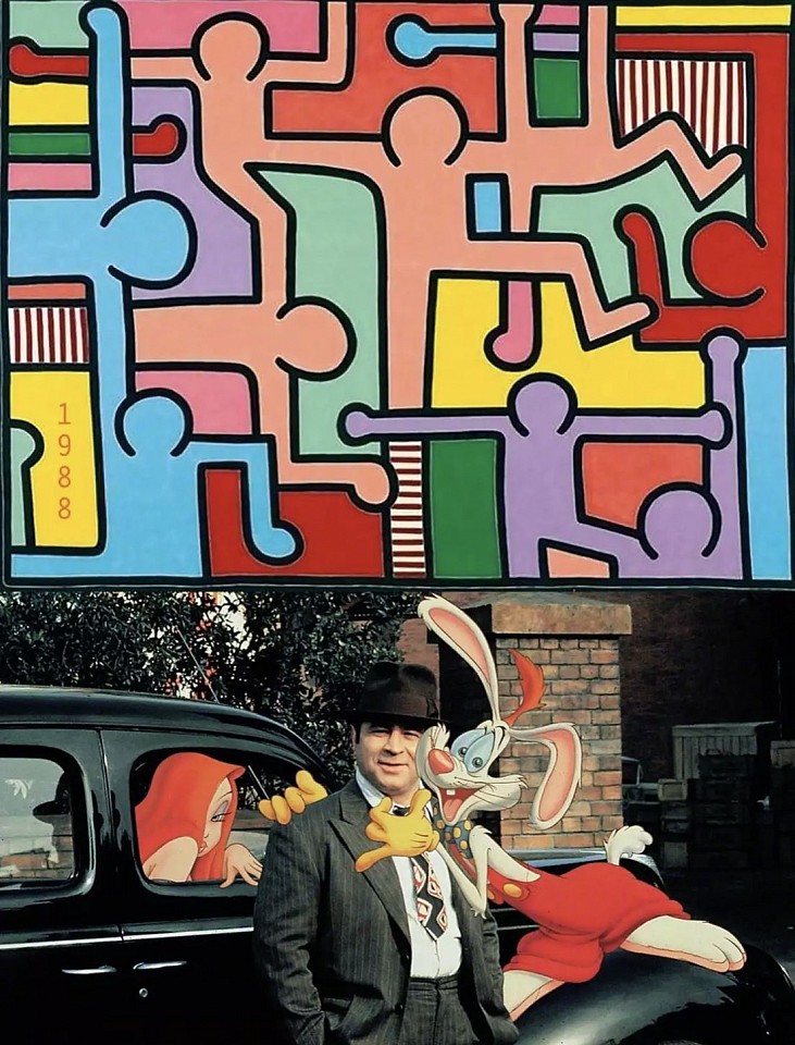 Bonnie Lautenberg, 1988 Who Framed Roger Rabbit / Keith Haring; edition 3/6, 2018
Archival pigment print, 62.5 x 49 inches (framed)
LAUT00011